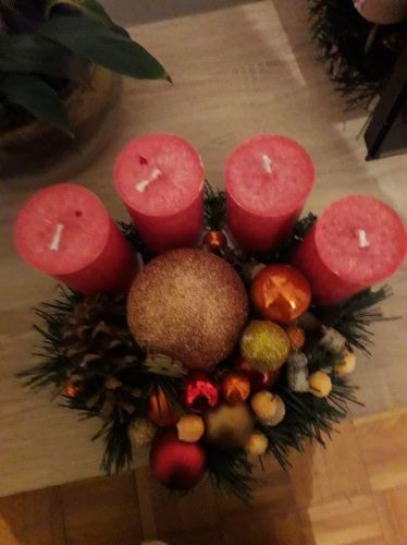 Adventný veniec pani Márie