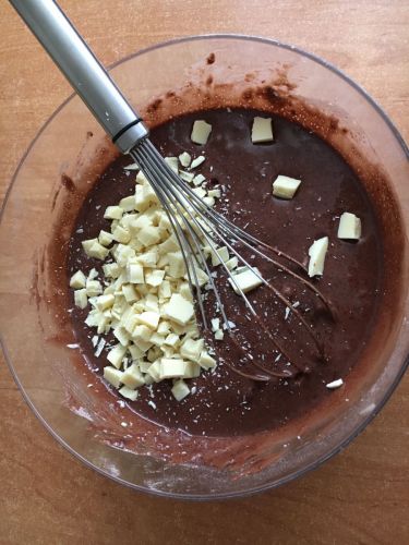 Recept na vynikajúce čokoládové muffiny.