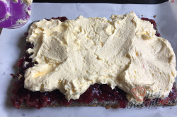 Příprava receptu Luxusní zákusek ,,cherry dáma,,, krok 10