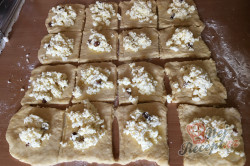 Babiččin recept - tvarohové kynuté šatičky, krok 5