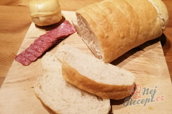 Příprava receptu Francouzská křupavá bageta, krok 4