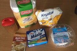 Příprava receptu Rychlé a křehké tvarohové mini rolky, krok 1