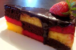 Příprava receptu Punčová šachovnice, krok 3